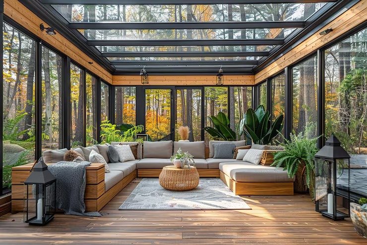 Conservatory Warm Roofs View